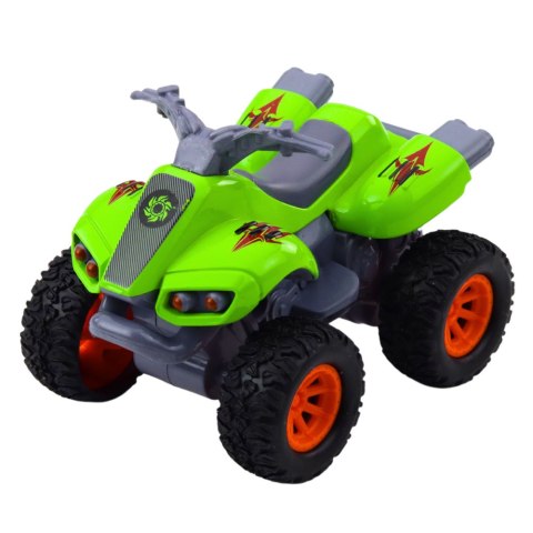 Quad Z Napędem Gumowe Opony Metalowa Karoseria Mix LEAN TOYS Quad Z Napędem Gumowe Opony Metalowa Karoseria Mix LEAN TOYS