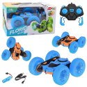 Samochód Kaskaderski Auto Zdalnie Sterowane RC 360° Niebieski LEAN Toys