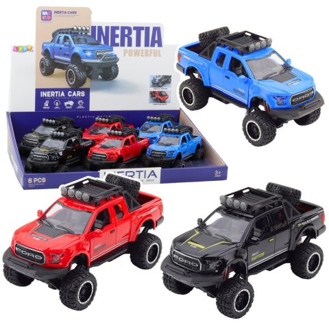 Samochód Terenowy Raptor Otwierane Drzwi Napęd Światła Dźwięki Mix LEAN Toys Samochód Terenowy Raptor Otwierane Drzwi Napęd Światła Dźwięki Mix LEAN Toys