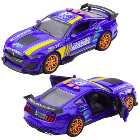 Samochód Wyścigowy GT 500 Otwierane Drzwi Napęd Światła Dźwięki Mix LEAN Toys Samochód Wyścigowy GT 500 Otwierane Drzwi Napęd Światła Dźwięki Mix LEAN Toys