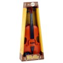 Skrzypce Instrument Dla Dzieci Smyczek Jasny Brązowy LEAN Toys