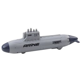 Statek Łódź Podwodna Strzelająca Torpedami Napęd Szara 28cm LEAN Toys
