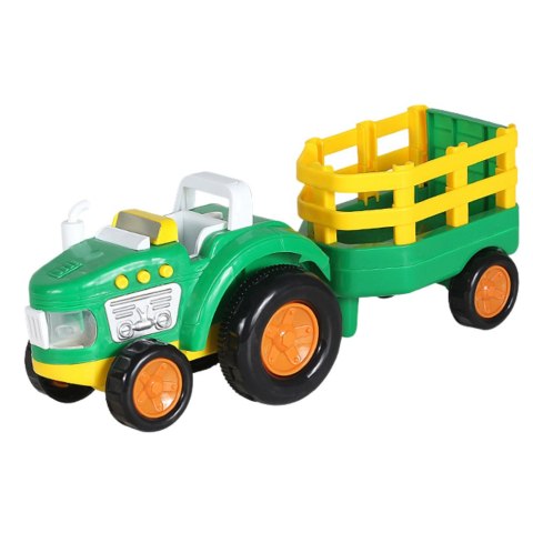 Traktor Farmerski Dla Malucha Traktor Zwierzęta Farmer Światła Dźwięki LEAN Toys Traktor Farmerski Dla Malucha Traktor Zwierzęta Farmer Światła Dźwięki LEAN Toys