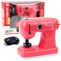 Zabawkowa Maszyna Do Szycia Z Myszką Dla Dzieci Światła Różowa LEAN Toys