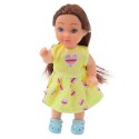 Zestaw 3 Mini Laleczek Przyjęcie Urodzinowe Lalka Urodziny Sukienka 3 Szt. LEAN TOYS