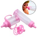 Zestaw Dla Niemowlaka Lalki Butelki Znikające Mleko Smoczek LEAN TOYS