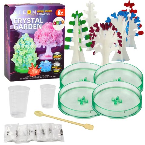 Zestaw Edukacyjny Doświadczenie Hodowla Kryształów Drzewka LEAN Toys Zestaw Edukacyjny Doświadczenie Hodowla Kryształów Drzewka LEAN Toys