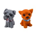 Zestaw Figurek Urocze Pieski Szczeniaczki Gumowe 8cm 6szt LEAN Toys