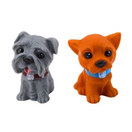 Zestaw Figurek Urocze Pieski Szczeniaczki Gumowe 8cm 6szt LEAN Toys