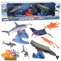 Zestaw Figurki Zwierzęta Morskie Ruchome Elementy Płaszczka LEAN Toys