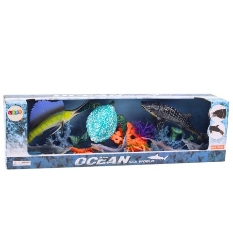 Zestaw Figurki Zwierzęta Morskie Ruchome Elementy Żółw LEAN Toys Zestaw Figurki Zwierzęta Morskie Ruchome Elementy Żółw LEAN Toys