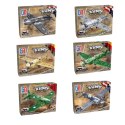 Zestaw Klocki Konstrukcyjne Myśliwiec Samolot Wojskowy Napęd LEAN TOYS