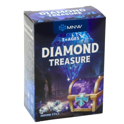 Zestaw Kreatywny Wykopaliska Diamentów Pudełko Niespodzianka LEAN Toys Zestaw Kreatywny Wykopaliska Diamentów Pudełko Niespodzianka LEAN Toys