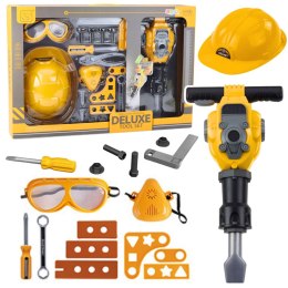 Zestaw Majsterkowicza Narzędzia Młot Pneumatyczny Na Baterie 21el LEAN Toys