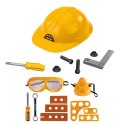 Zestaw Majsterkowicza Narzędzia Młot Pneumatyczny Na Baterie 21el LEAN Toys