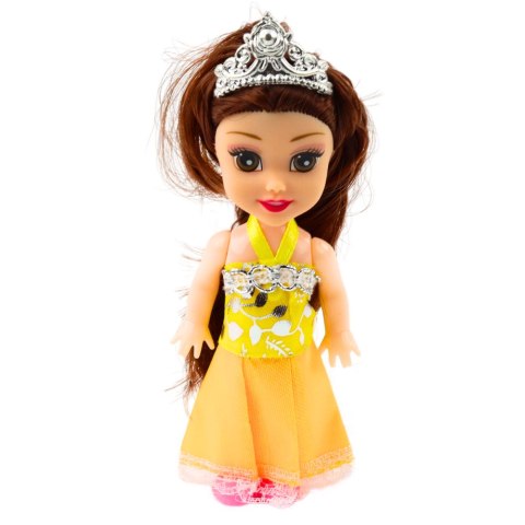 Zestaw Mini Laleczek Księżniczki Bajkowe Sukienki 6szt LEAN Toys Zestaw Mini Laleczek Księżniczki Bajkowe Sukienki 6szt LEAN Toys