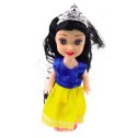 Zestaw Mini Laleczek Księżniczki Bajkowe Sukienki 6szt LEAN Toys