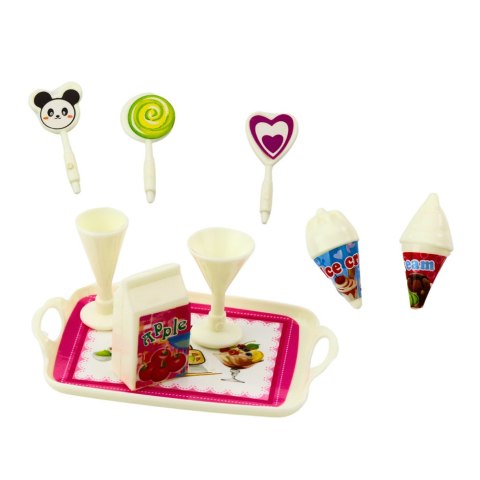 Zestaw Mini Laleczka Słodkie Akcesoria Niebieska Sukienka LEAN TOYS Zestaw Mini Laleczka Słodkie Akcesoria Niebieska Sukienka LEAN TOYS