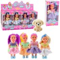 Zestaw Mini Laleczka W Sukience Piesek Lalka Pupil Mix 12cm LEAN TOYS
