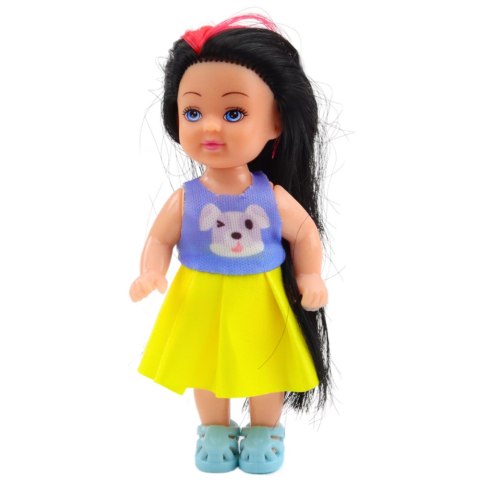 Zestaw Mini Laleczka W Sukience Pieski Buda Transporter LEAN TOYS Zestaw Mini Laleczka W Sukience Pieski Buda Transporter LEAN TOYS