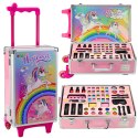 Zestaw Piękności W Walizce Na Kółkach Jednorożec Różowa LEAN Toys