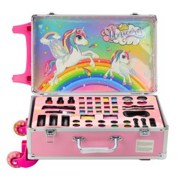 Zestaw Piękności W Walizce Na Kółkach Jednorożec Różowa LEAN Toys