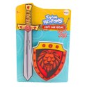 Zestaw Rycerski Tarcza Miecz Piankowe Godło Lwa 2el LEAN Toys