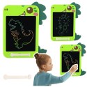 Znikopis Tablica Do Rysowania Pisania LCD Rysik Dinozaur Zielony LEAN Toys