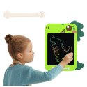 Znikopis Tablica Do Rysowania Pisania LCD Rysik Dinozaur Zielony LEAN Toys