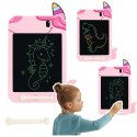 Znikopis Tablica Do Rysowania Pisania LCD Rysik Jednorożec Różowy LEAN Toys