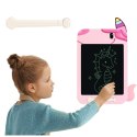 Znikopis Tablica Do Rysowania Pisania LCD Rysik Jednorożec Różowy LEAN Toys
