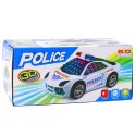 Auto Policyjne Radiowóz Interaktywny Światła Dźwięki LEAN TOYS