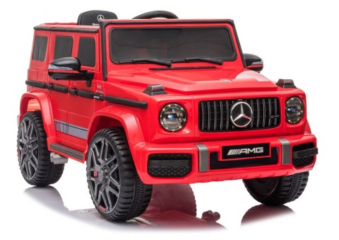 Auto na akumulator Mercedes G63 Czerwony BBH-0003 LEAN CARS Auto na akumulator Mercedes G63 Czerwony BBH-0003 LEAN CARS