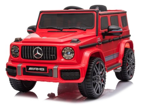 Auto na akumulator Mercedes G63 Czerwony BBH-0003 LEAN CARS Auto na akumulator Mercedes G63 Czerwony BBH-0003 LEAN CARS