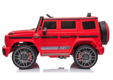 Auto na akumulator Mercedes G63 Czerwony BBH-0003 LEAN CARS Auto na akumulator Mercedes G63 Czerwony BBH-0003 LEAN CARS