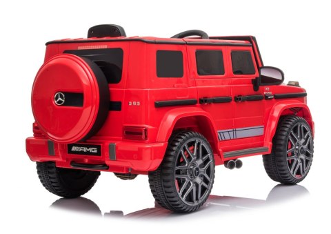 Auto na akumulator Mercedes G63 Czerwony BBH-0003 LEAN CARS Auto na akumulator Mercedes G63 Czerwony BBH-0003 LEAN CARS