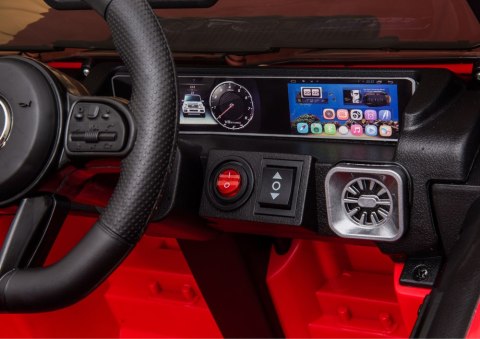 Auto na akumulator Mercedes G63 Czerwony BBH-0003 LEAN CARS Auto na akumulator Mercedes G63 Czerwony BBH-0003 LEAN CARS