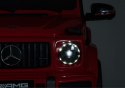 Auto na akumulator Mercedes G63 Czerwony BBH-0003 LEAN CARS