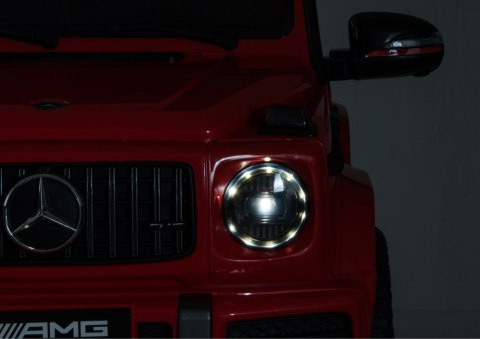 Auto na akumulator Mercedes G63 Czerwony BBH-0003 LEAN CARS Auto na akumulator Mercedes G63 Czerwony BBH-0003 LEAN CARS