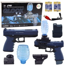 Automatyczny Pistolet Na Kulki Wodne Żelowe Niebieski LEAN Toys