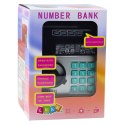 Bankomat Sejf Skarbonka Światła Dźwięki Kod PIN Czarny LEAN Toys