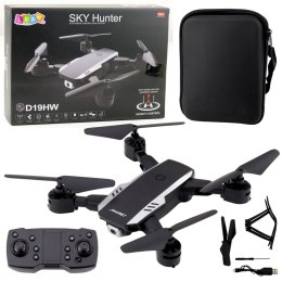 Dron Sky Hunter D19HW Kamera FVP Wi-Fi Pilot Z Uchwytem Na Telefon Etui LEAN Toys