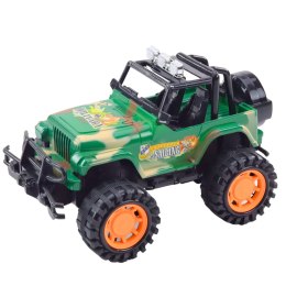 Duży Samochód Terenowy Militarny Off-Road Zielony LEAN Toys