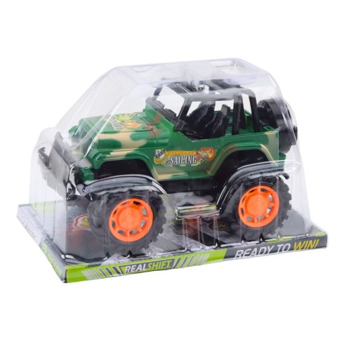 Duży Samochód Terenowy Militarny Off-Road Zielony LEAN Toys Duży Samochód Terenowy Militarny Off-Road Zielony LEAN Toys