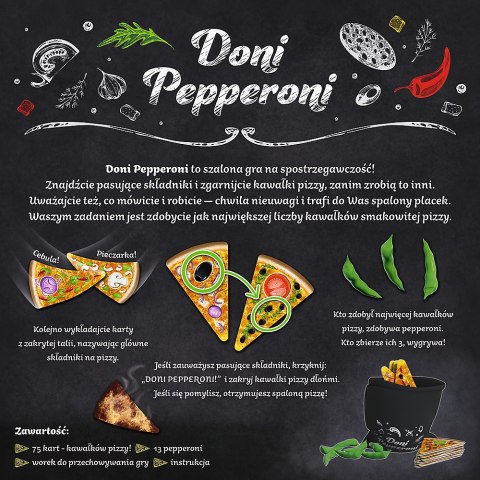 "GRA - Doni Pepperoni" Trefl 02442 Trefl Gry "GRA - Doni Pepperoni" Trefl 02442 Trefl Gry