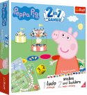 Gra 2w1 Chińczyk Węże i drabiny Świnka Peppa Trefl 2067 Trefl Puzzle