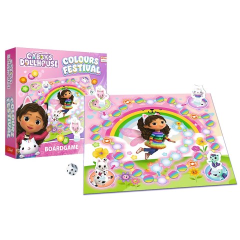 Gra Colours Festival - Gabby's Dollhouse Trefl 02594 Trefl Gry Gra Colours Festival - Gabby's Dollhouse Trefl 02594 Trefl Gry