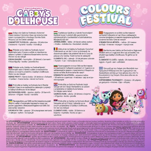 Gra Colours Festival - Gabby's Dollhouse Trefl 02594 Trefl Gry Gra Colours Festival - Gabby's Dollhouse Trefl 02594 Trefl Gry