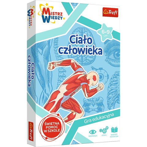 Gra Edukacyjna Ciało człowieka/ Mistrz Wiedzy Trefl 01957 Trefl Gry