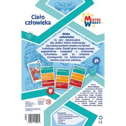 Gra Edukacyjna Ciało człowieka/ Mistrz Wiedzy Trefl 01957 Trefl Gry